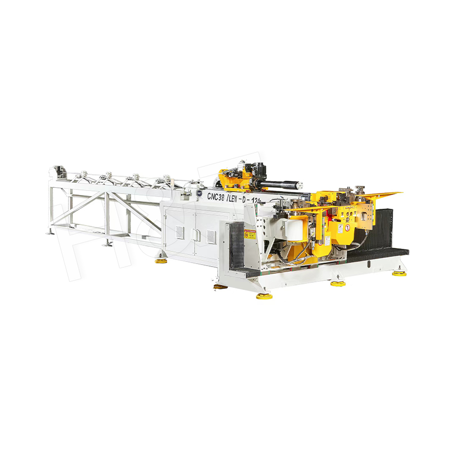 ダブルヘッド右と左の共通サイドが曲がっています